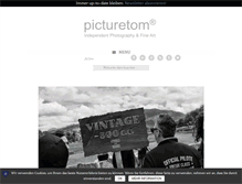 Tablet Screenshot of picturetom.com